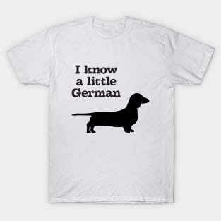 I know a Little German T-Shirt